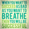 Quote- When You Want To Succeed