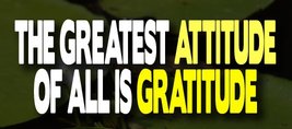 The Greatest Attitude Of All