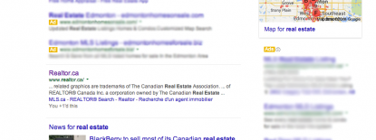 Real Estate Search Result